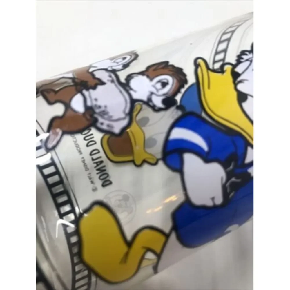 Vintage Mickey Mouse Club Glass. Donald Duck With Chip& Dale. Please Read
